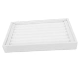 Velvet Jewelry Holder Box 7 Slots Jewelry Display Case