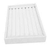 Velvet Jewelry Holder Box 7 Slots Jewelry Display Case