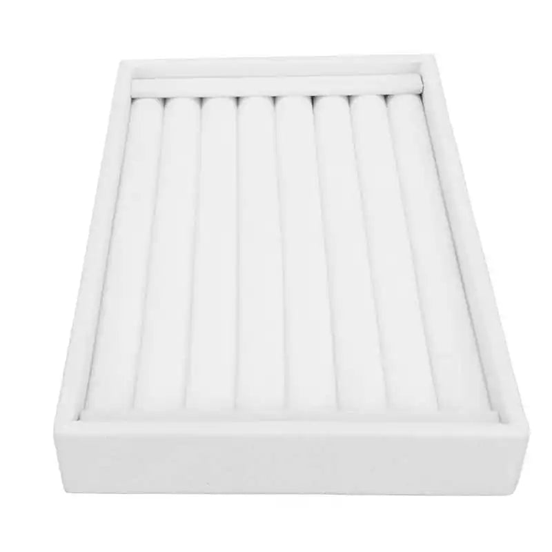 Velvet Jewelry Box 7 Slots Storage Display Case