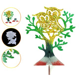Silicone Jewelry Holder Tree Owl Molds Craft Making Tools