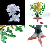 Silicone Jewelry Holder Molds Owl Tree Craft Making Tools Table Decor