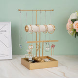T Type Jewelry Holder Necklace Organizer Bracelet Collection Girls