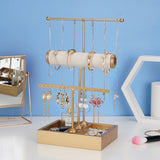 T Type Jewelry Holder Necklace Organizer Bracelet Collection Girls