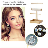 T Type Jewelry Holder Necklace Organizer Bracelet Collection Girls
