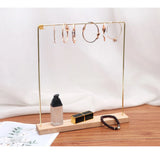 Wooden Jewelry Holder Stand Necklace Display Storage Rack