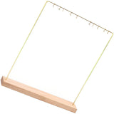 Wooden Jewelry Holder Stand Necklace Display Storage Rack