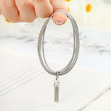 Metal Chain Tassel Elastic Ring Stainless Steel Bracelet