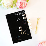 Jewelry Display Tray Pad Holder Organizer Sponge Box