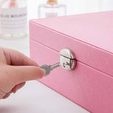 Patterned Jewelry Box Multifunction Makeup Storage Beauty Travel Box
