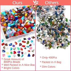 Gemstone Jewelry Making Kit - Pendants, Earrings, Bracelets