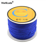 Cotton Nylon Cord String DIY Tassels Beading Bracelet
