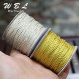 88m 0.8mm 1mm Silver Cord Core Nylon Cord Thread String Rope Bead DIY Bracelet