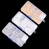 Jewelry Making Kit Copper Wire Jump Rings Earring Hook Findings Set Tools