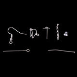 Jewelry Making Kit Copper Wire Jump Rings Earring Hook Findings Set Tools