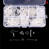 Jewelry Making Kit Copper Wire Jump Rings Earring Hook Findings Set Tools