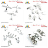 Aircraft Airplane Rose Love Heart Music Note Mermaid Charms