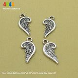 Mixed Charms for Jewelry Making Angel Cupid Wing Fish Cross Owl