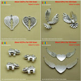 Angel Wings Eagle Baby Elephant Love Heart Charms