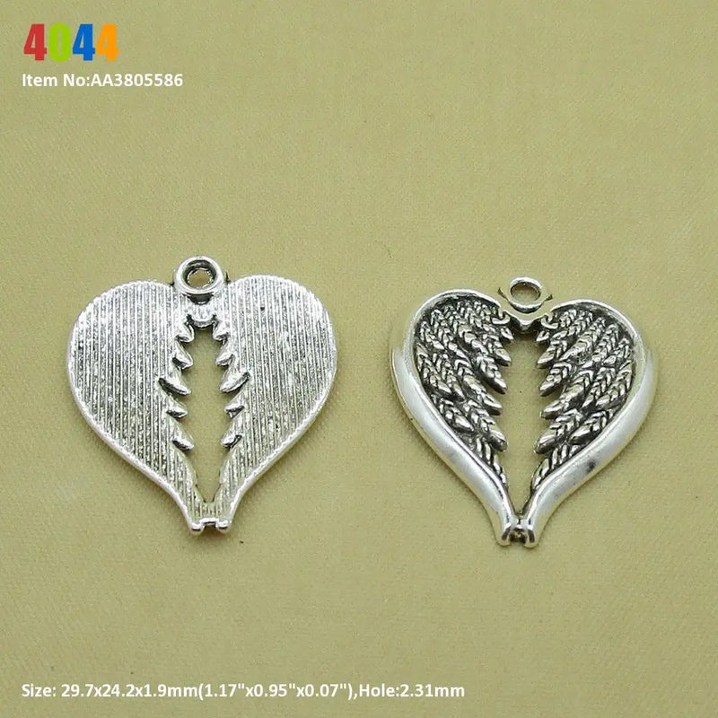 Angel Wings Eagle Baby Elephant Love Heart Charms