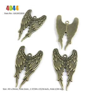 Angel Wings Girl Watering Deer Fawn Bullet Charms