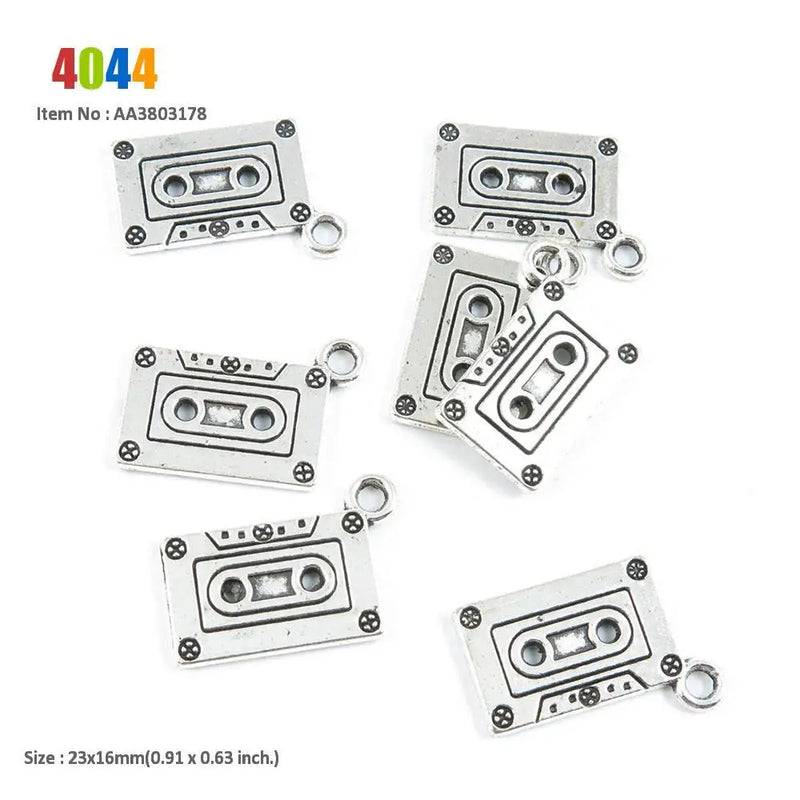 Love Tag Cat Kitty Heart Angel Wings Charms