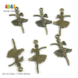 Ballet Dancer Hope Wings Heart Love Lock Boat Anchor Charms