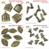Charms Suppliers Bird Birdcage Hare Rabbit Easter Leaf