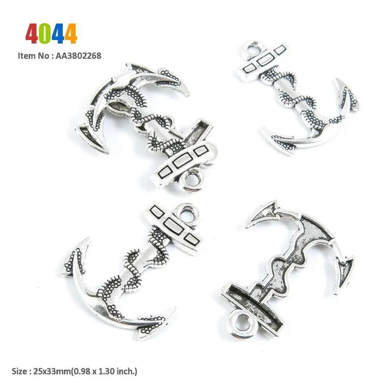 Boat Anchor Cowboy Hat Cap Airplane Aircraft Baseball Charms
