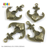 Boat Anchor Cube Numeral 9 Loose Beads Bear Charm Elizabeth II Tag Sign