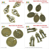 Bulk R Letter Charms for Jewelry Making