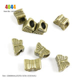 Butterfly Loose Beads Alphabet Letter L Latin Cross Chain 3mm