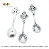 Carved Spoon Tablespoon Chinese Blessing Charm