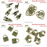 Mother's Love Lock Bird Nest Charm for Jewelry Making