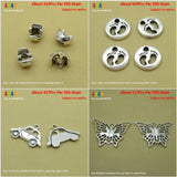 Chinese Ingots Loose Beads Charms for Jewelry Making