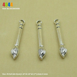 Chinese Brush Charm Jump Rings Baby Elephant Coconut Palm