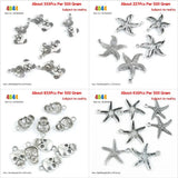 Charms Suppliers Christmas Stockings Starfish Skull Head