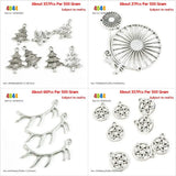 Christmas Xmas Tree Antique Bike Antlers Buck Pentacle Charms