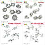 Clock Pocket Watch Charms Hope Boat Anchor Jewelry Making Charms