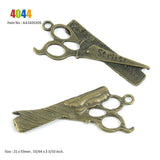 Haircut Scissors Charm Pendant for Jewelry Making