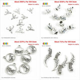 Animal Charms Supplier - Bull Skull Elephant Loose Beads Bird Signs Dagger