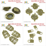Cowboy Cap Hat Tree Oak Bird Cage Love Lock Charms