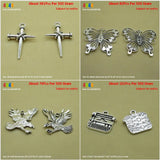 Cross Butterfly Eagle Typewriter Charms Suppliers