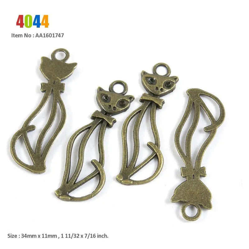 Crown Cat Star Butterfly Key Charms Suppliers