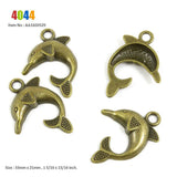 Mixed Metal Charms for Jewelry Making, 100 pcs Pack