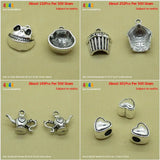 Frog Head Cake Flagon Wine Pot Teapot Love Heart Loose Beads