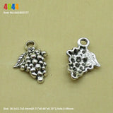 Grapes Tortoise Turtle Pirate Skull Charms