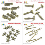 Haircomb Hair Comb Hammer Starfish Sea Star Needle Jewelry Making Charms