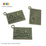 LOVE Signs Tag Charm for Jewelry Making