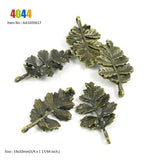 Leaf Leaves Barn Lantern Rose Wreath Dragonfly Charms Supplies
