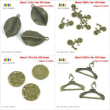 Leaf Bike Love Round Tag Suit Hanger Charms